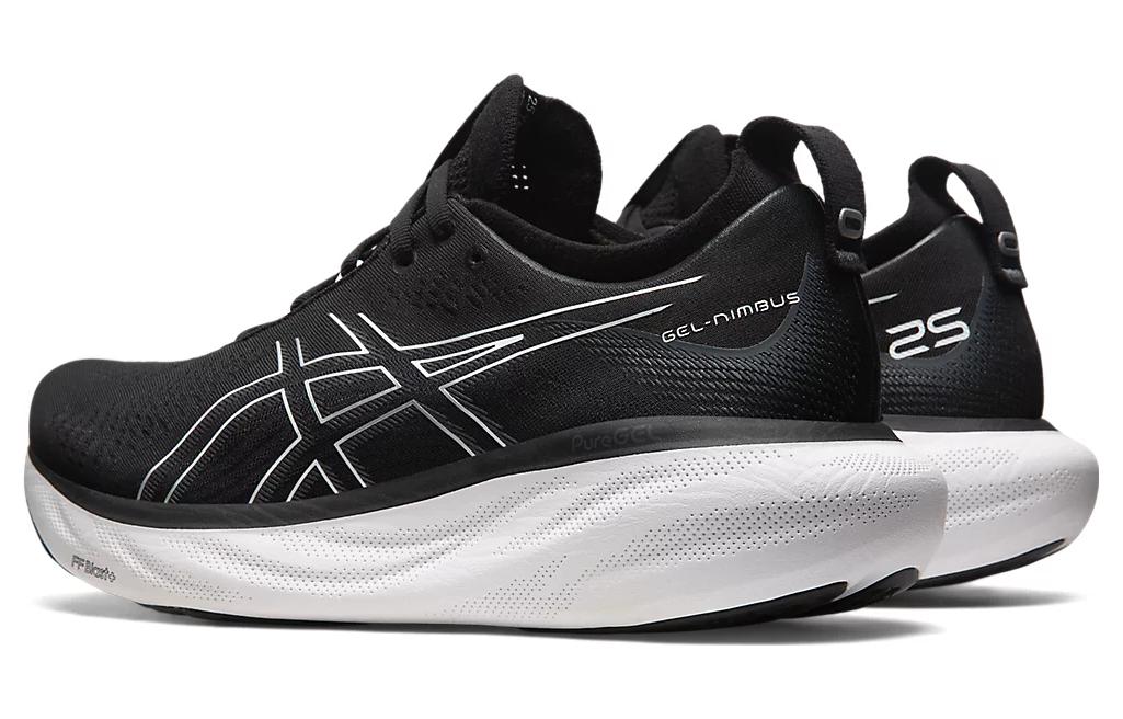 ASICS Gel-Nimbus 25 Wide 'Black Pure Silver' 1011B625-001