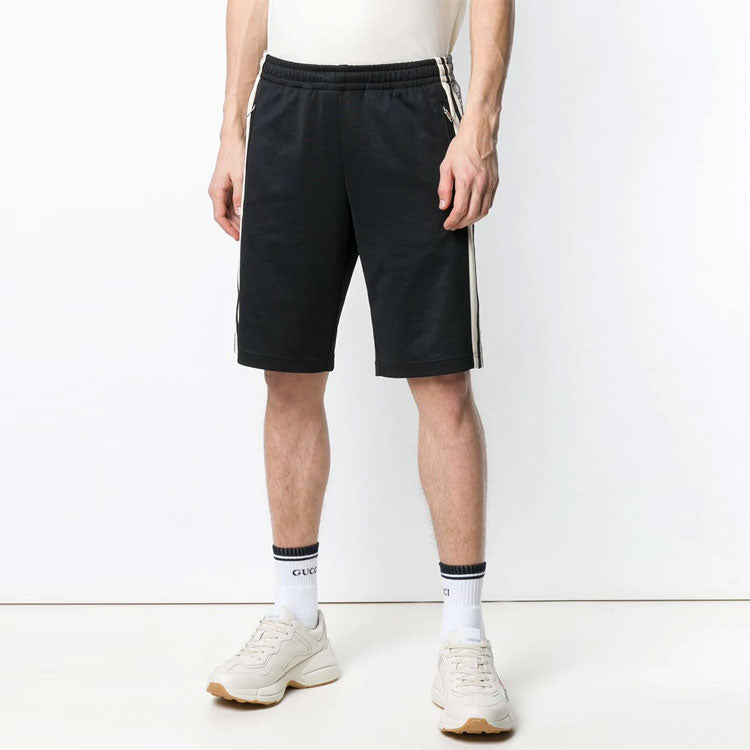 Gucci GG Supreme Track Shorts 'Black' 553921-XJAC0-1093