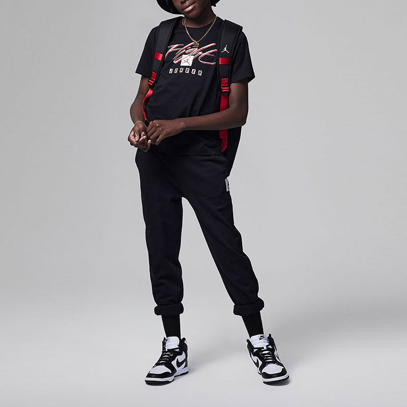 (GS) Air Jordan Flight Essentials MBR T-Shirt 'Black' FV2655-010