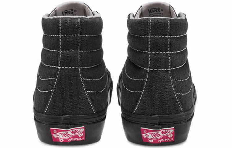 Vans Vault - OG SK8-HI LX in Black Herringbone VN0A4BVBVZ2