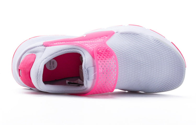 (GS) Nike Sock Dart 'Pure Platinum White Racer Pink' 904277-001