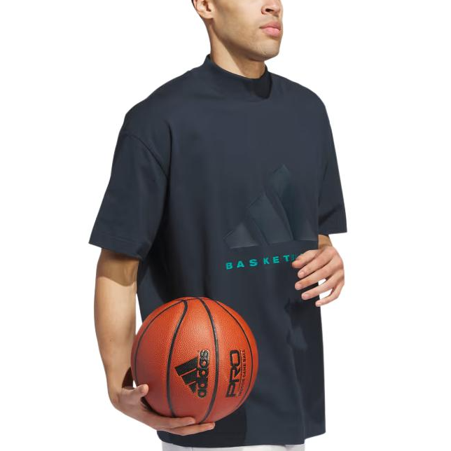 adidas THE 2024 COLLECTION Basketball T-Shirt Asia Sizing 'Black' JE3764