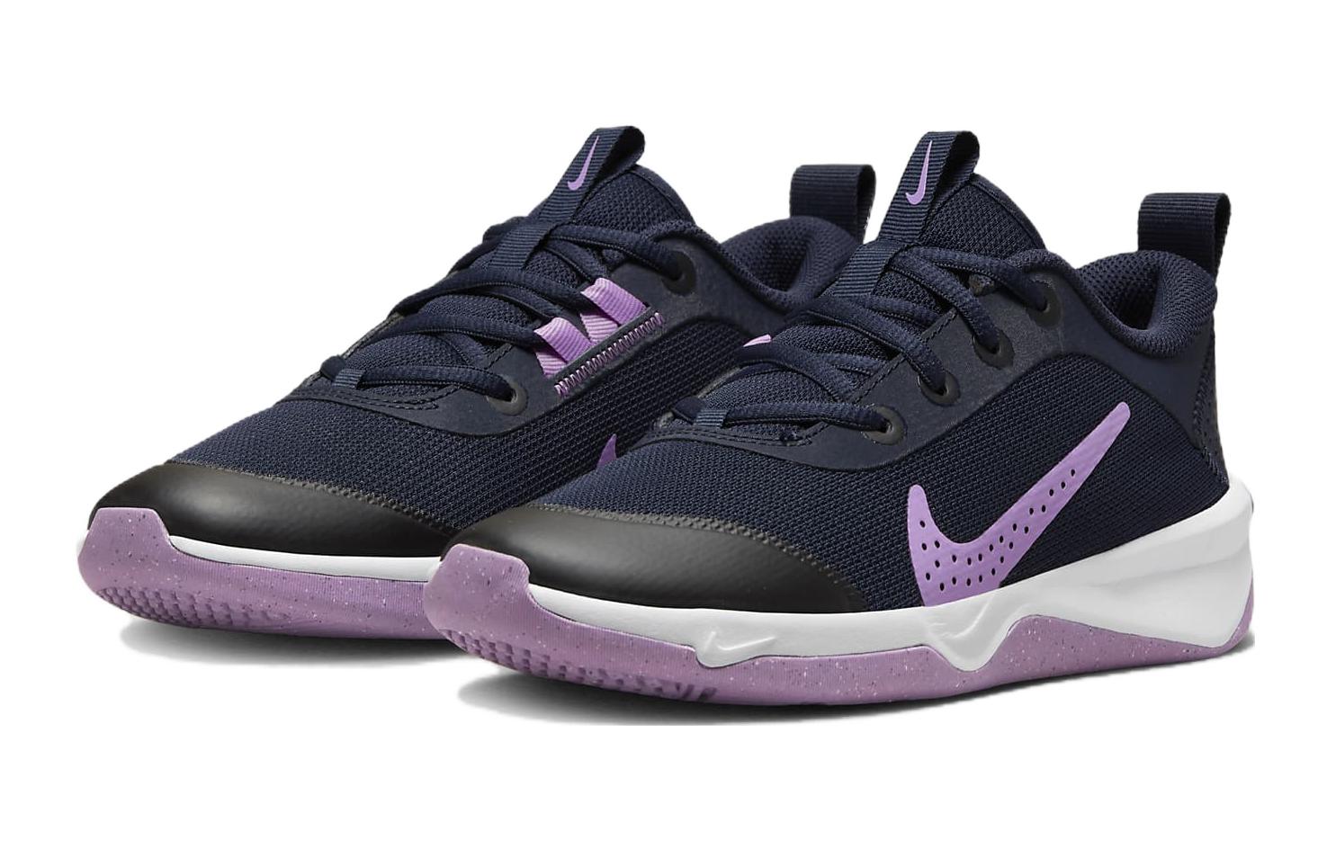 (GS) Nike Omni Multi-Court 'Obsidian Rush Fuchsia' DM9027-401