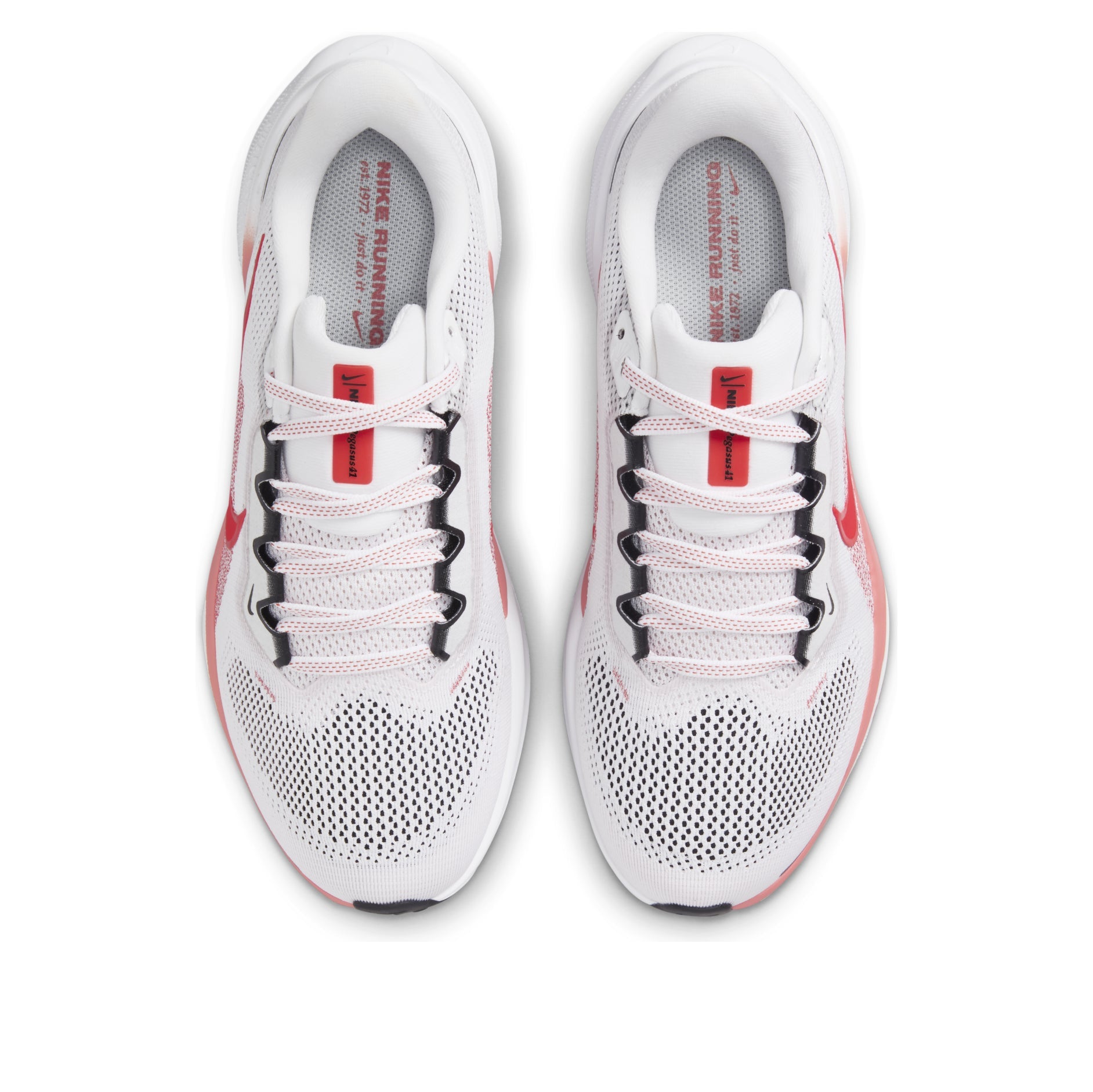 (WMNS) Nike Air Zoom Pegasus 41 'White Bright Crimson Magic Ember' FD2723-109