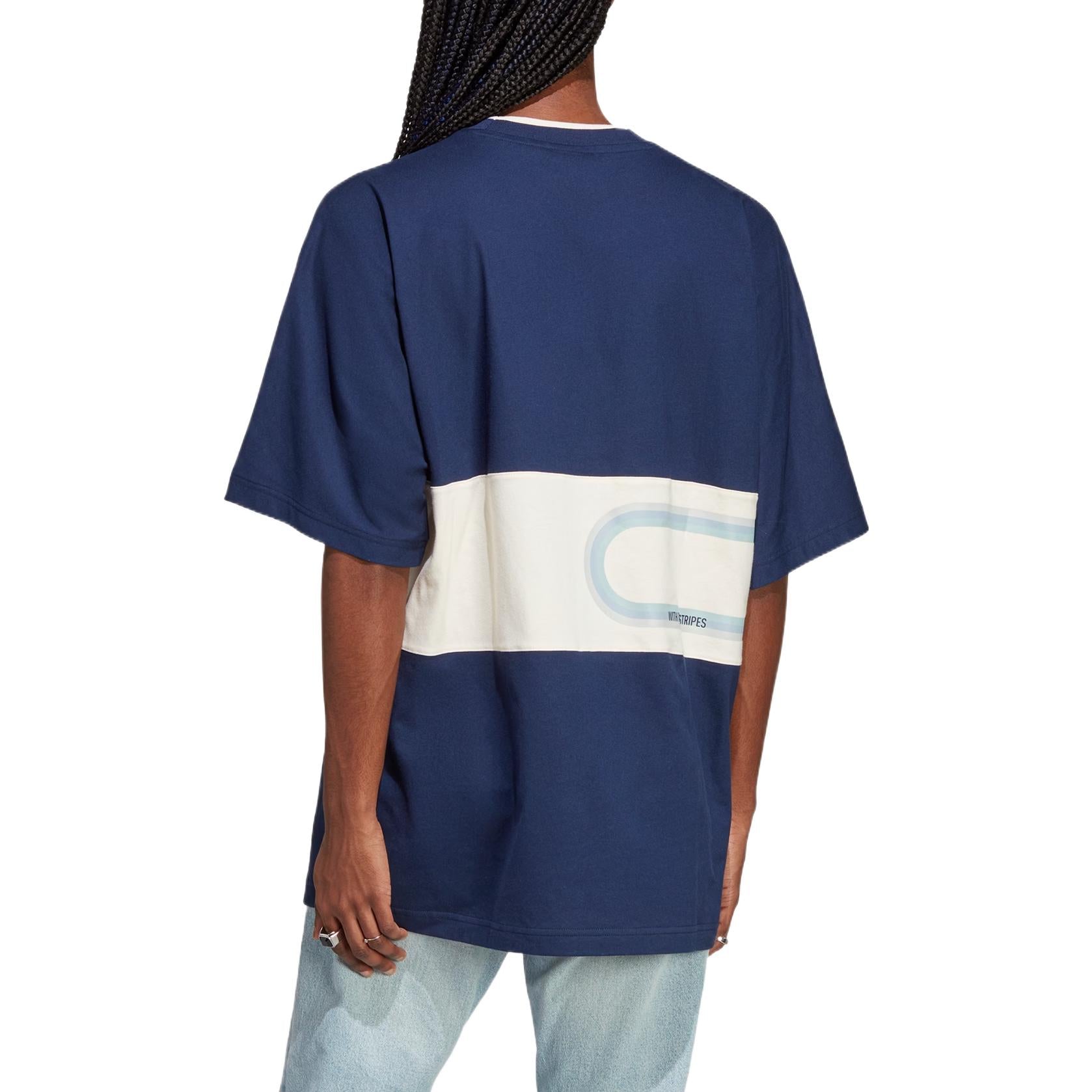 adidas Crew Neck Tee 'Navy' IP7168