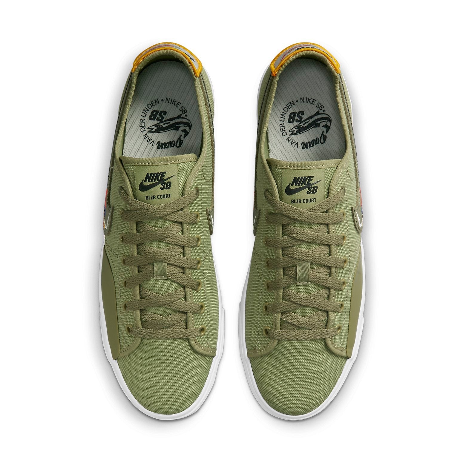 Nike Daan Van Der Linden x Blazer Court SB 'Dusty Olive' CZ5605-300