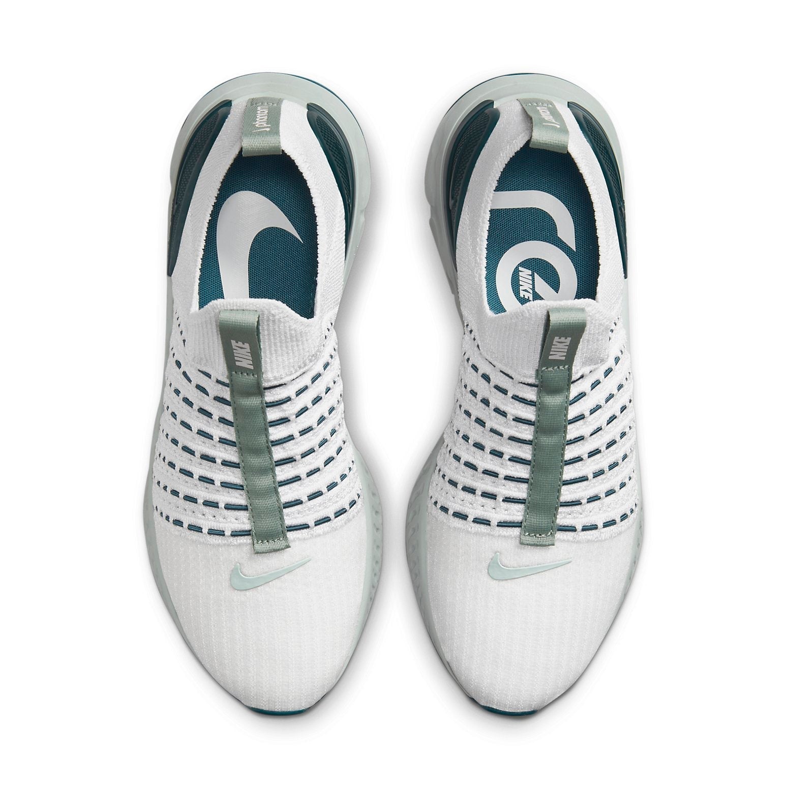 (WMNS) Nike React Phantom Run Flyknit 2 'Platinum Tint Dark Teal Green' DO6698-001