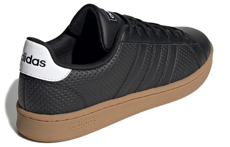 adidas neo Grand Court 'Black White Brown' EE7885