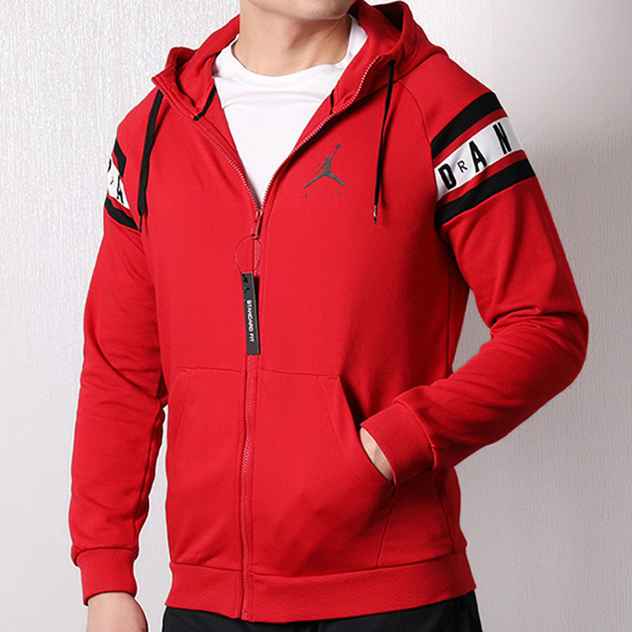 Air Jordan Casual Sports Long Sleeves Hooded Jacket Red AR2249-687