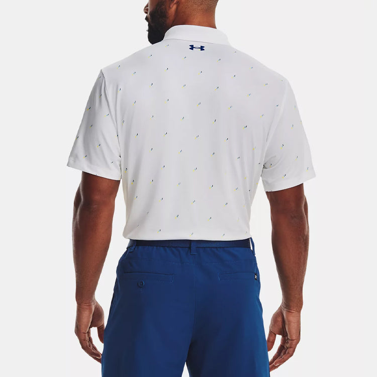 Under Armour Performance 3.0 Deuces Polo Shirt 'White' 1377378-100