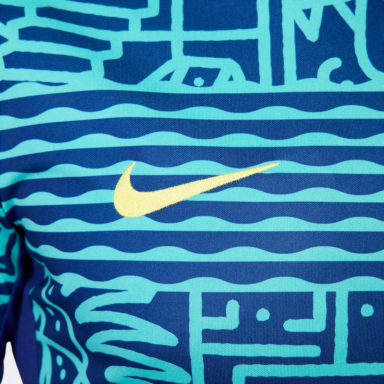 Nike Brazil Academy Soccer Jersey 'Blue' FJ2723-445