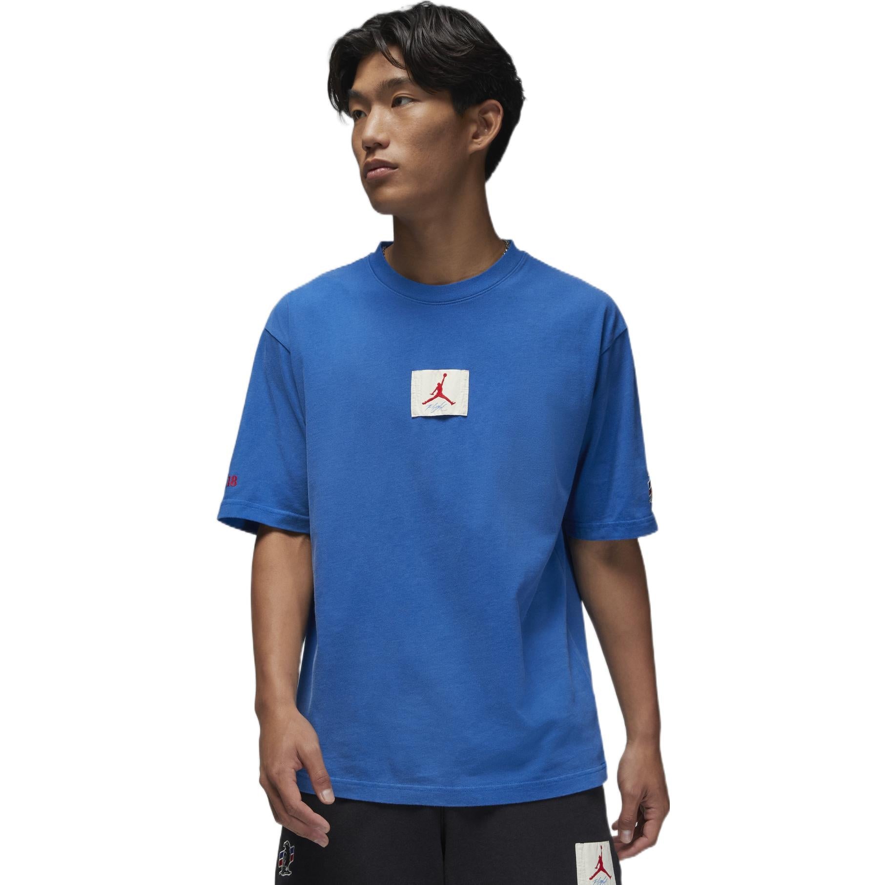 Air Jordan x Two18 Logo Tee 'Blue' DV6963-477