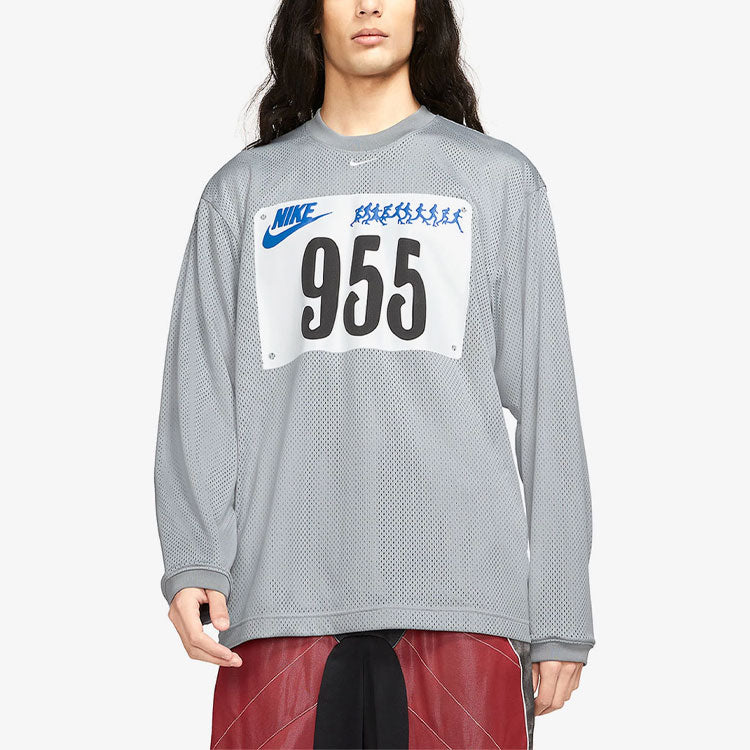 Nike x Cactus Plant Flea Market Go Flea Long-Sleeved Jersey Top Gray DD4763-073
