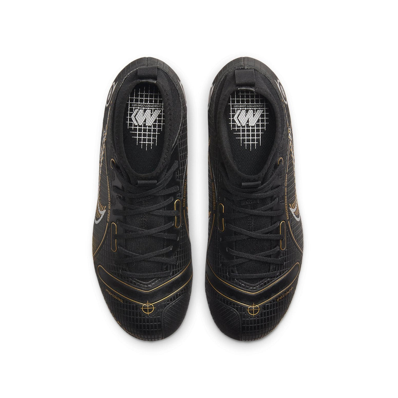 (GS) Nike Jr Mercurial Superfly 8 Academy AG 'Black Yellow' DJ2859-007