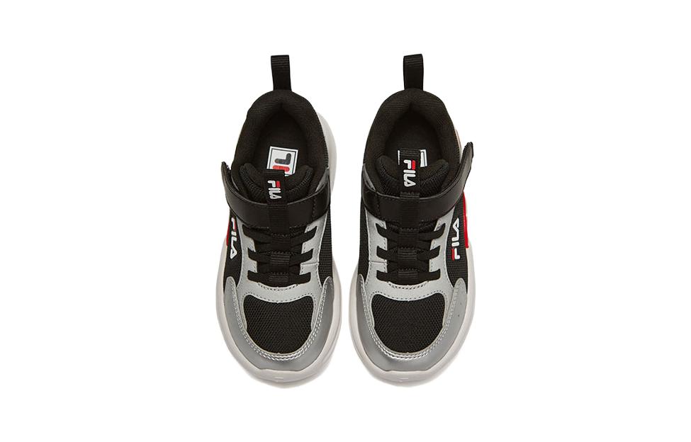 (PS) FILA Sport Sneakers 'Silver Black Red' K14B342401FBS