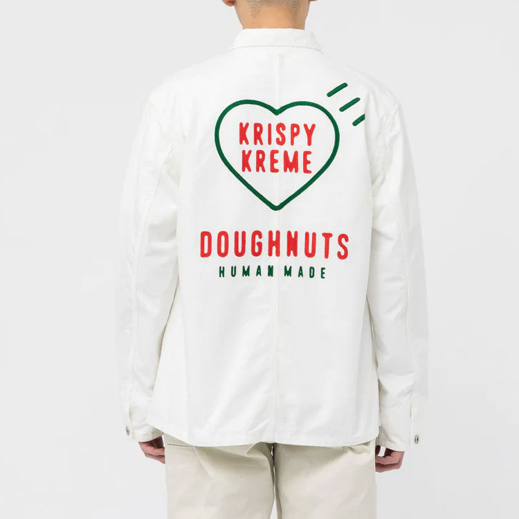 HUMAN MADE x Krispy Kreme Factory Jacket 'White' XX25JK001
