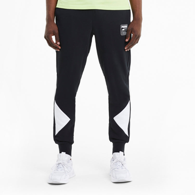 PUMA Rebel Block Pants 'Black White' 585290-01