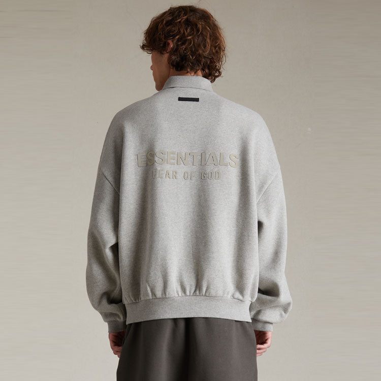 Fear of God Essentials Longsleeve Polo 'Beige' 192SP244393F