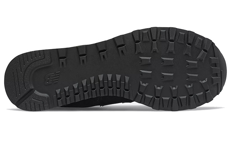 New Balance 574 Shoes Black/White ML574EE2