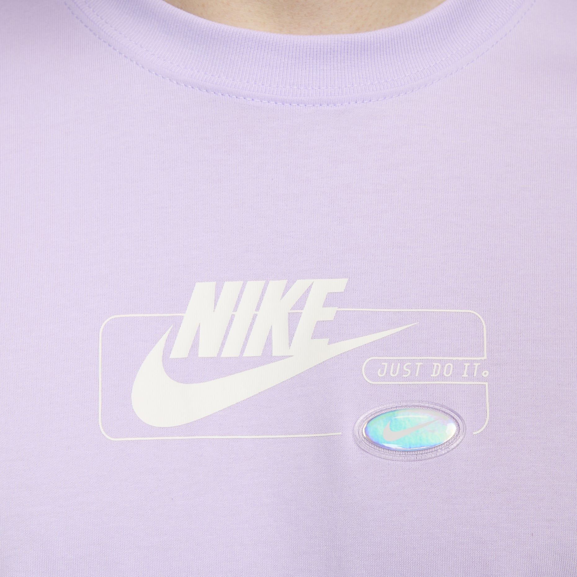 Nike Sportswear Max90 T-Shirt Asia Sizing 'Violet Mist' FV4048-511
