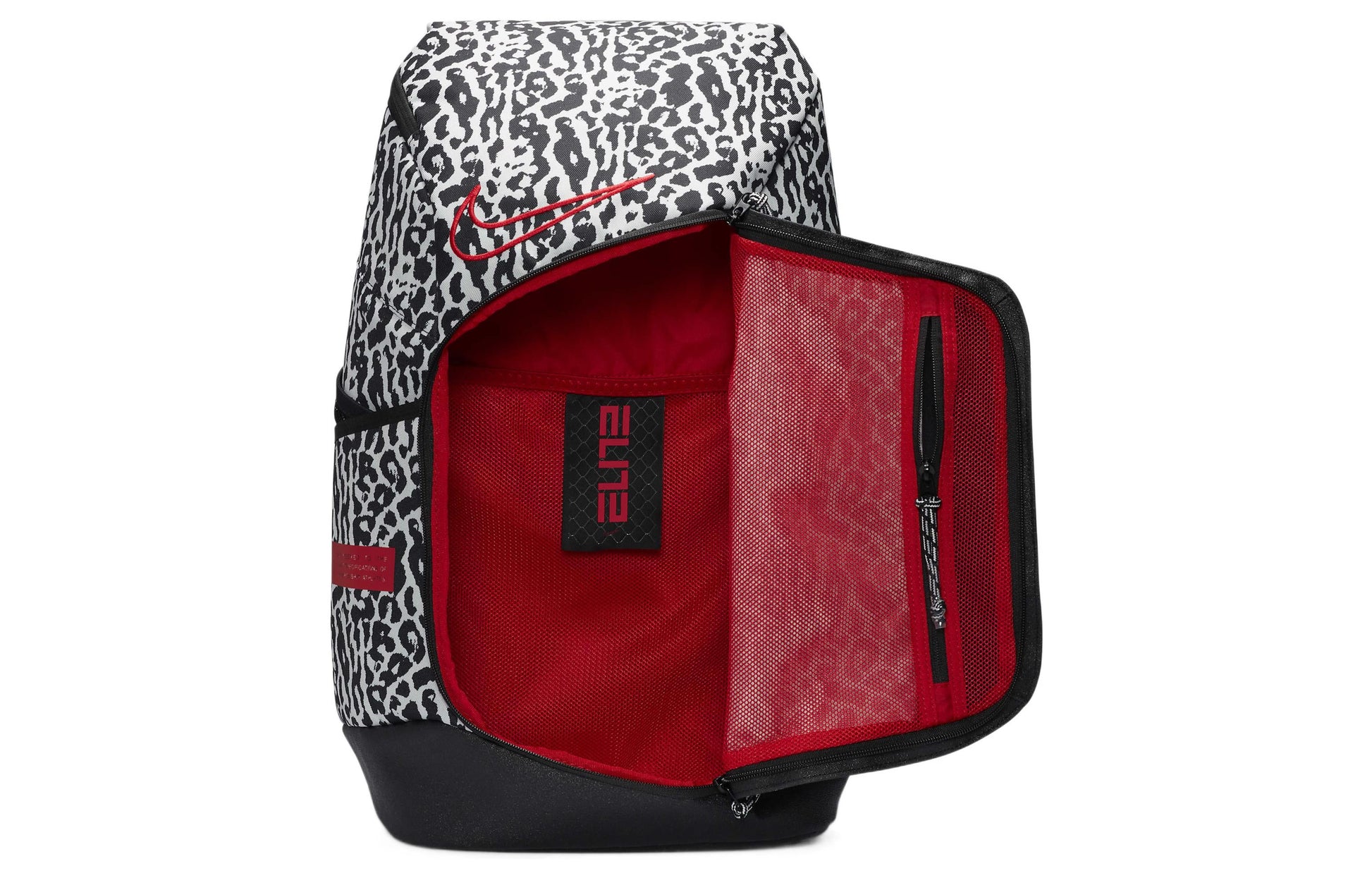 Nike Hoops Elite Pro Printed Backpack 32L 'Black White' DQ5342-025