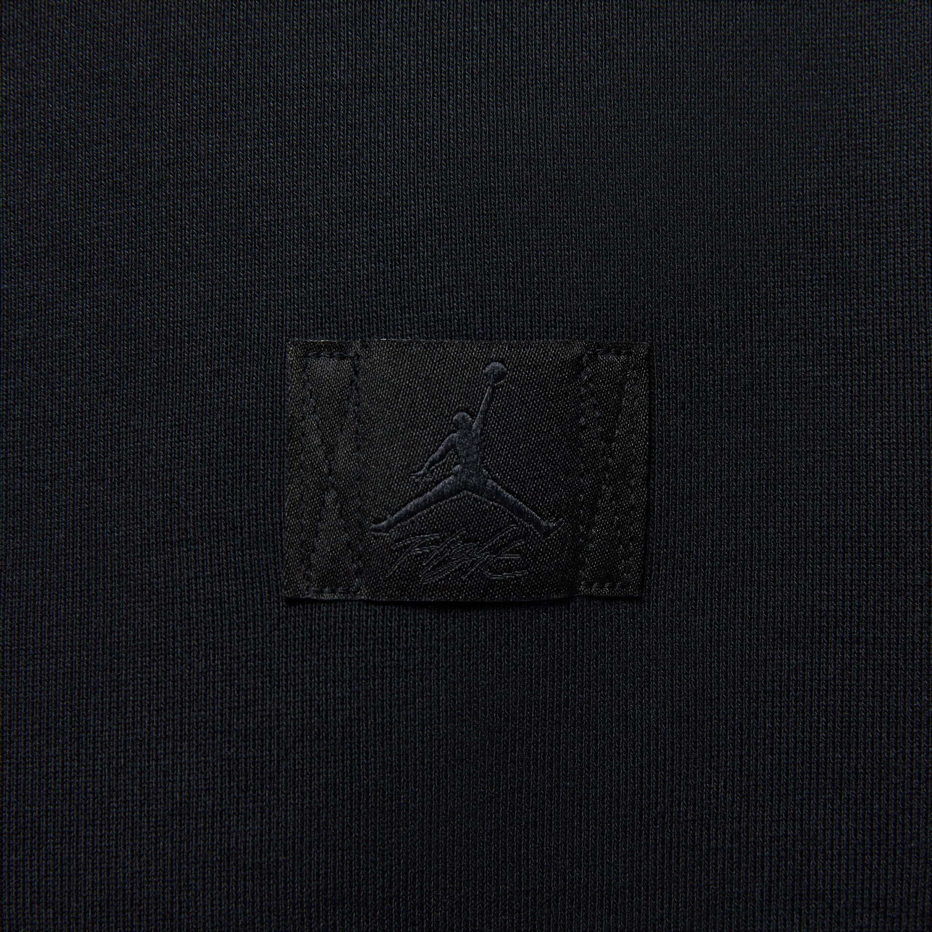 (WMNS) Air Jordan Flight Fleece Mid-Length Crew Neck Sweatshirt 'Black' IF1007-010