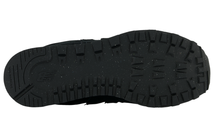 (WMNS) New Balance 574 Shoes 'Triple Black' GC574EVE
