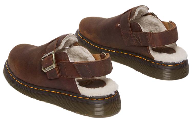 Dr. Martens Jorge II Faux Fur Lined Slingback Mules 'Warm Tan' 31060362