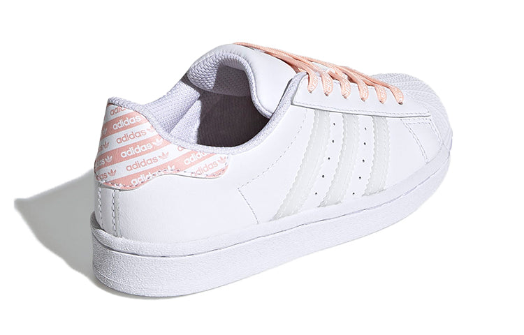 (PS) adidas originals Superstar LOGO 'White Pink' FV3763
