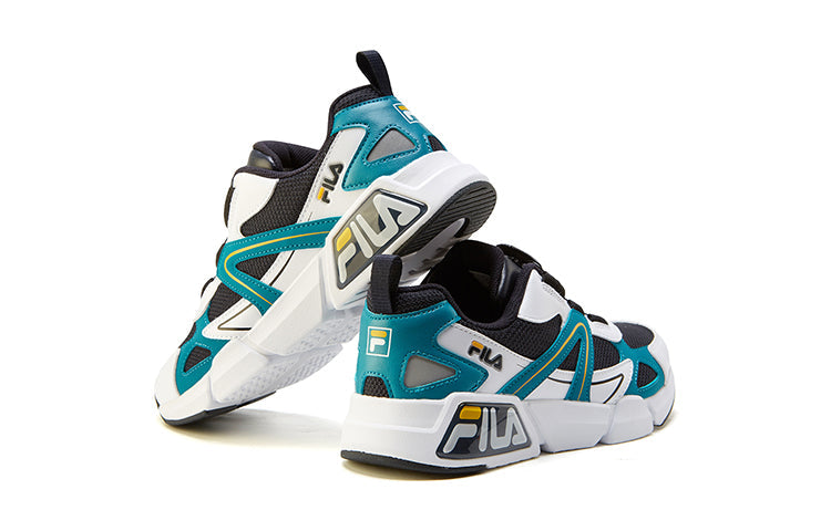 (GS) FILA Retro Sport Shoes 'Black White Blue' K15B041116FNW