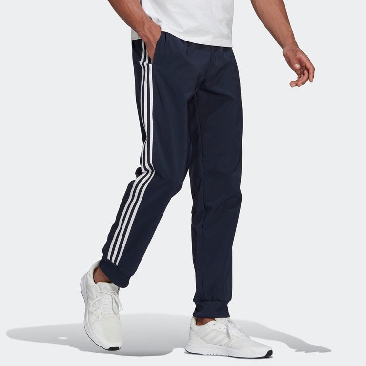 Men's adidas 3s Wv Tc Pt Training Bundle Feet Sports Pants/Trousers/Joggers Legendary Ink Blue GK8981