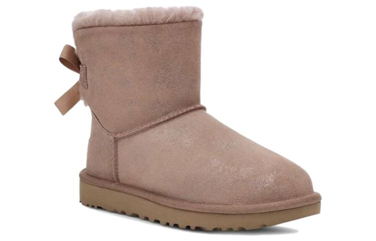 (WMNS) UGG Mini Bailey Bow II Shimmer 1112533-CRBO