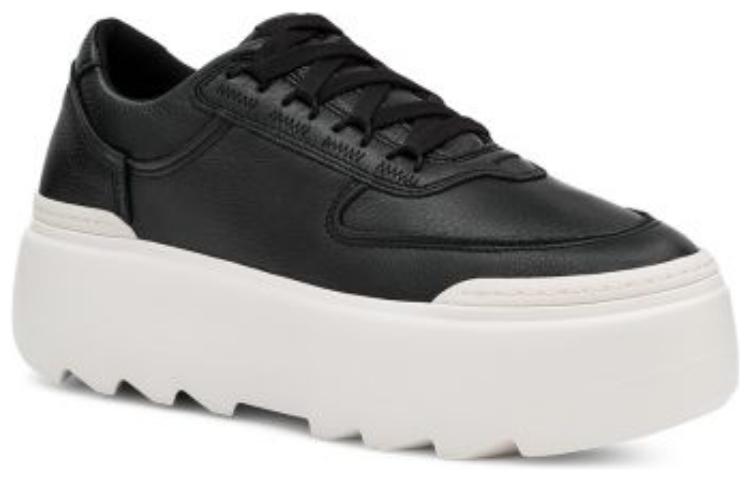(WMNS) UGG Marin Mega Lace Shoe 'Black' 1133970-BBGW