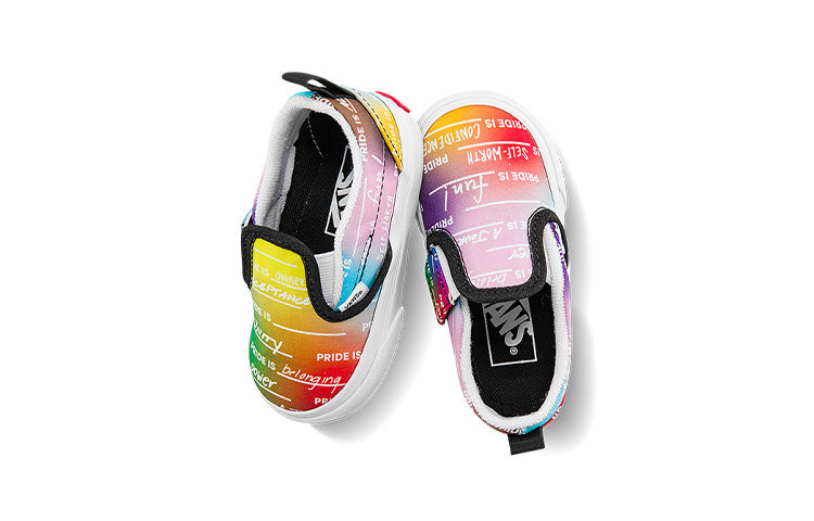 Vans Slip-On Low Tops Casual Skateboarding Shoes Multi-Color VN000UBSASA
