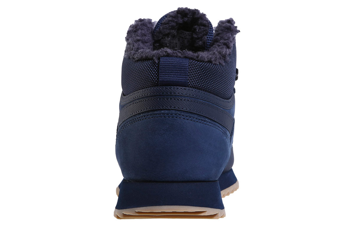Reebok Cl Lthr Mid Ripple Sherpa Navy Blue Running Shoes DV5109