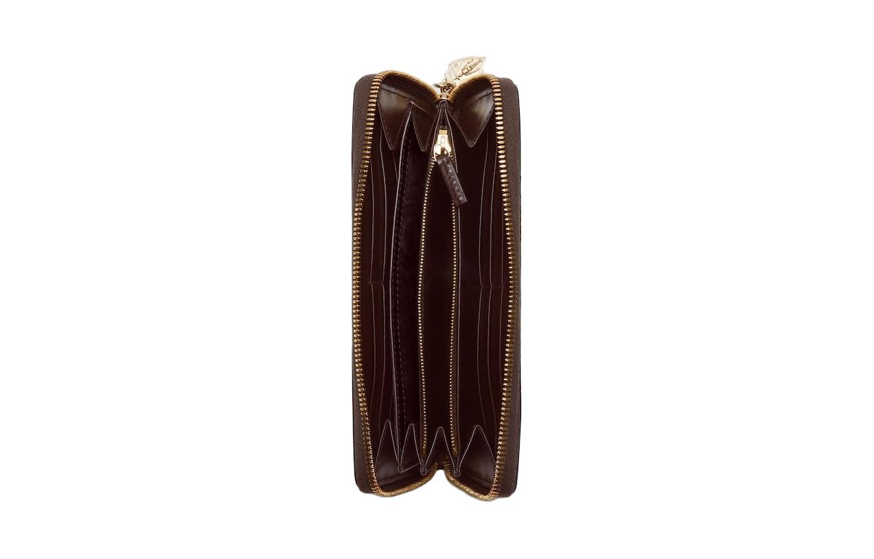 (WMNS) Gucci Luce Zip Around Wallet 'Beige Ebony Canvas' 790035-FADHW-9742