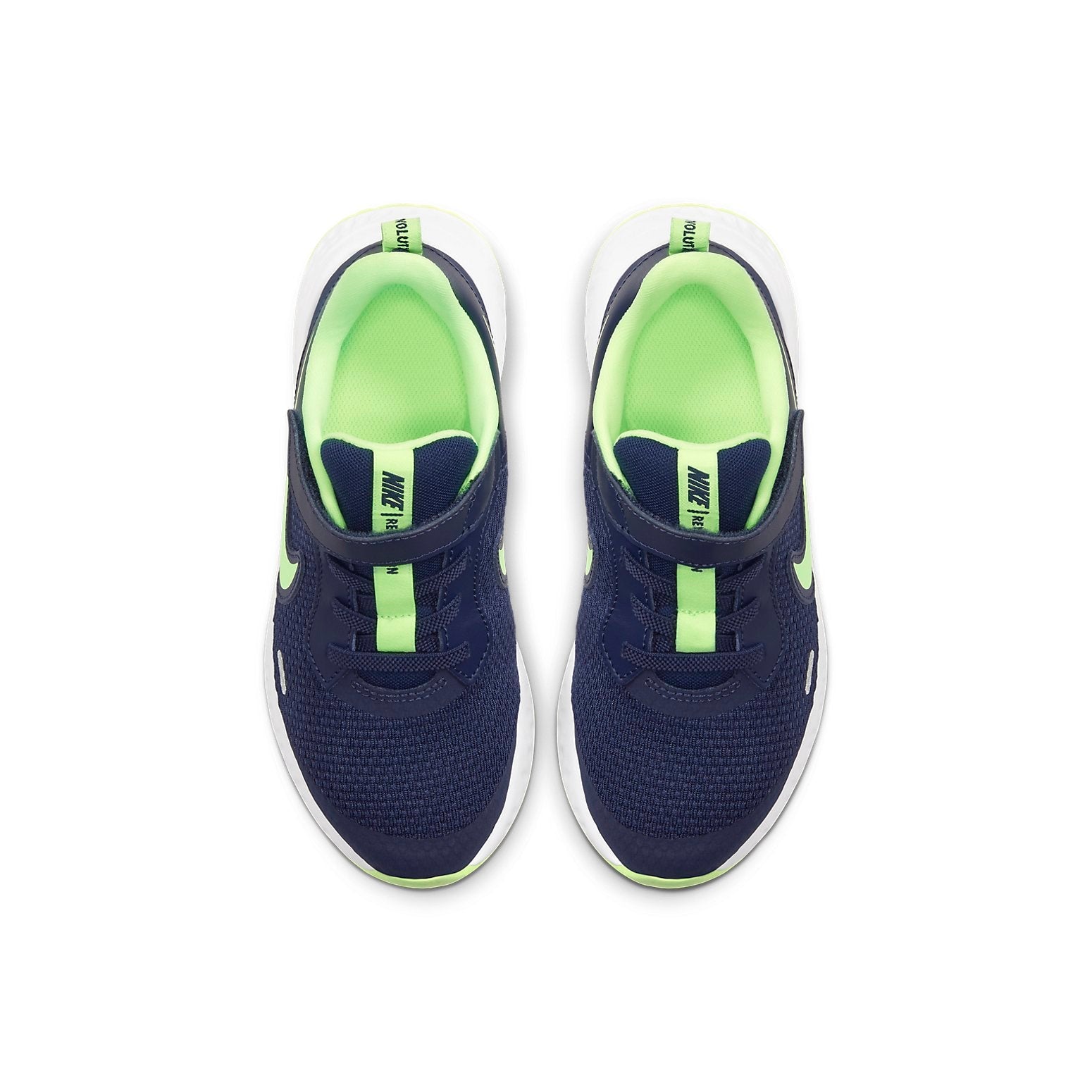 (PS) Nike Revolution 5 'Navy Green Neon' CZ9697-400