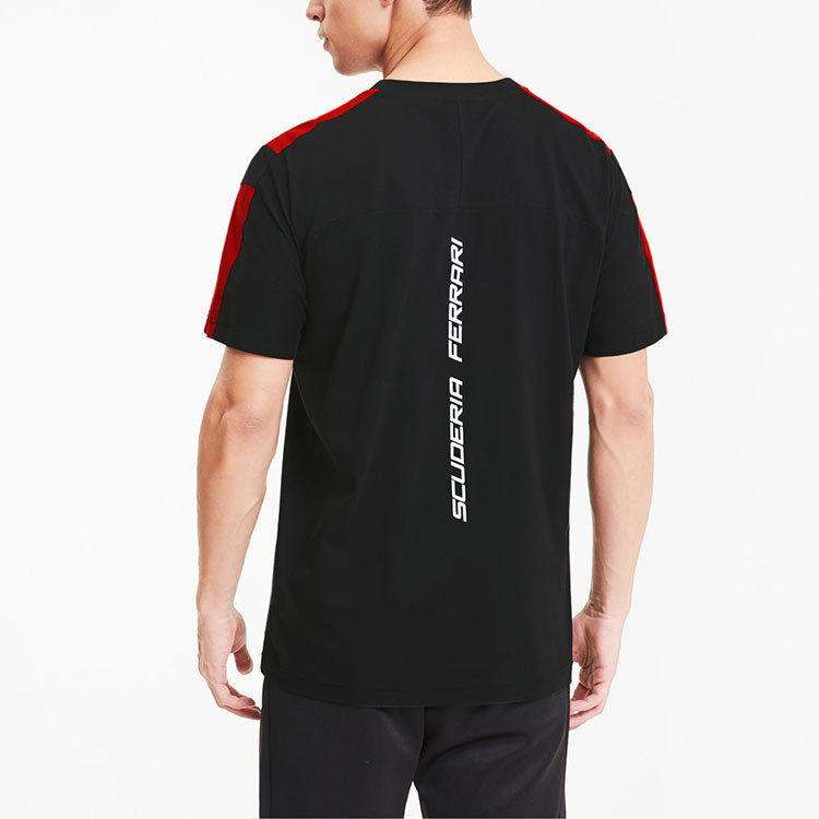 PUMA Scuderia Ferrari Race T7 Tee 'Black White Red' 597946-02