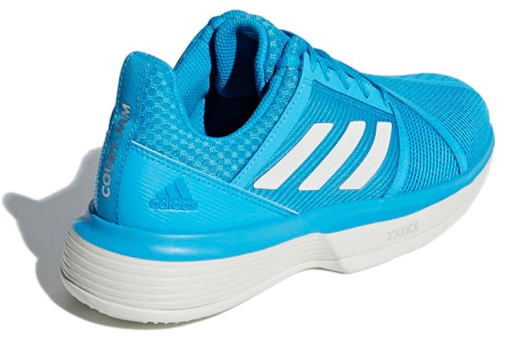 (WMNS) adidas Courtjam Bounce Clay Shoes Blue/White CG6365
