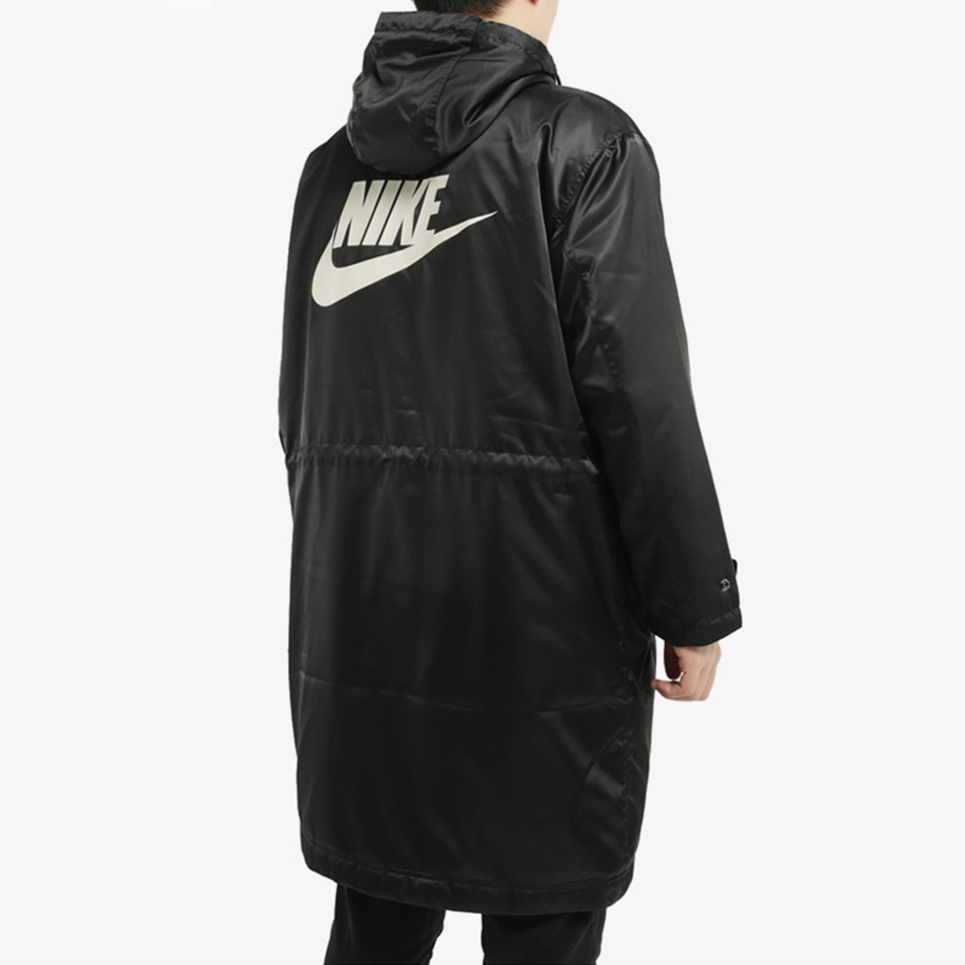 Nike Alphabet Logo Hooded Padded Jacket Black BV4695-010