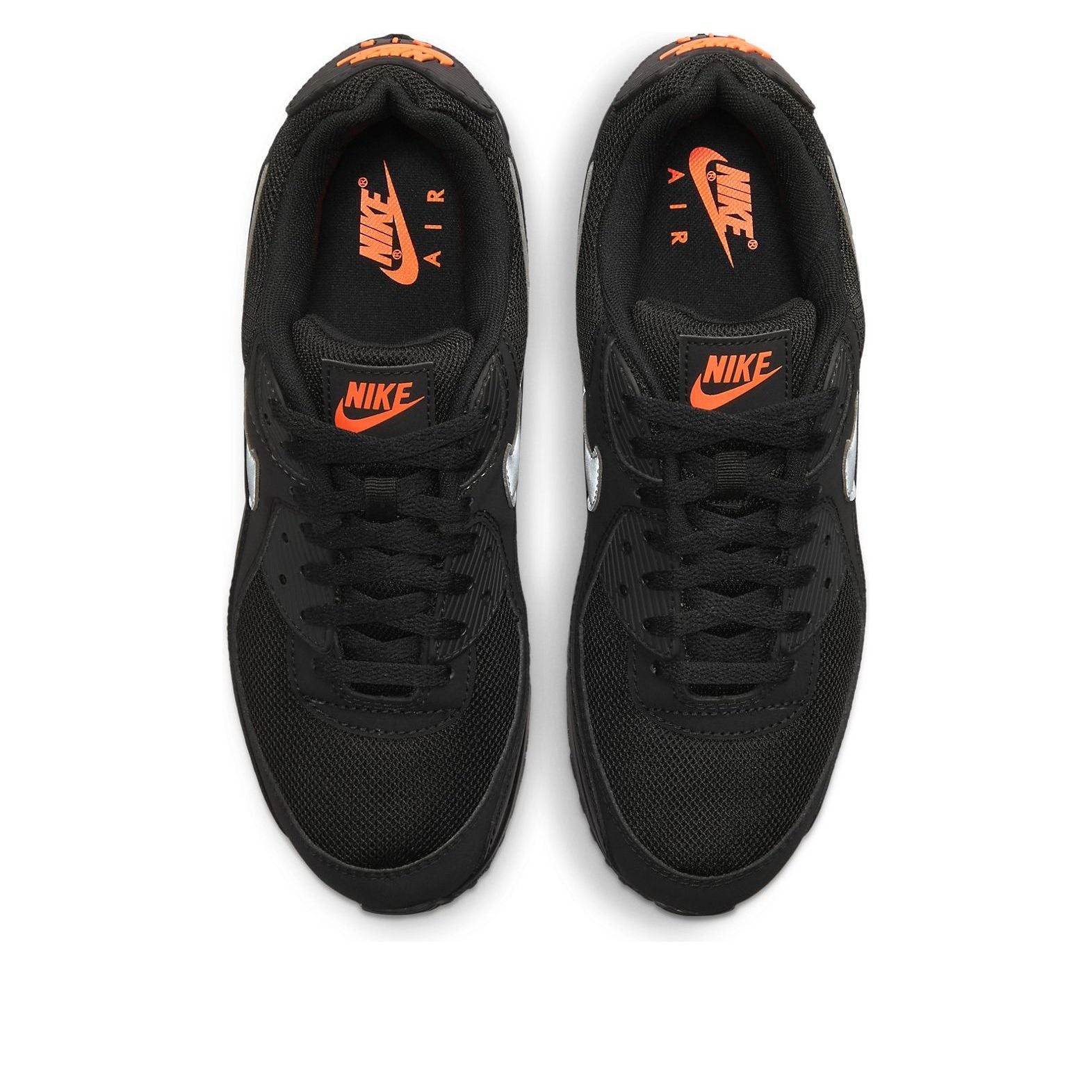 Nike Air Max 90 'Black Total Orange' DJ6881-001