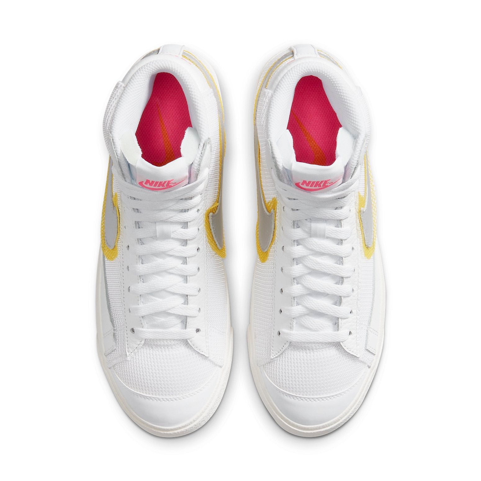 (WMNS) Nike Blazer Mid Vintage '77 'Cotton Waffle - White University Gold' CZ8105-100