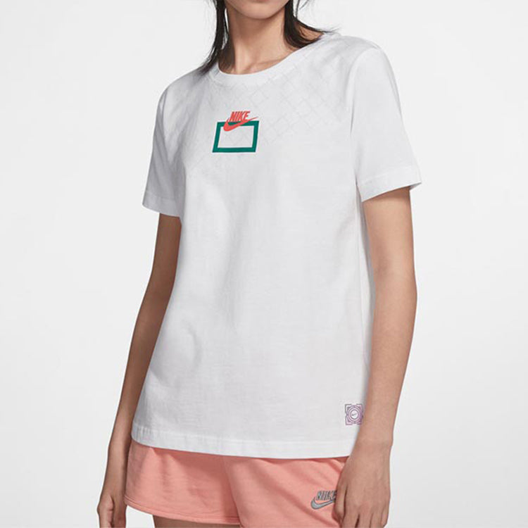 (WMNS) Nike Sportswear Hoop Dream Round-neck White CK1187-100