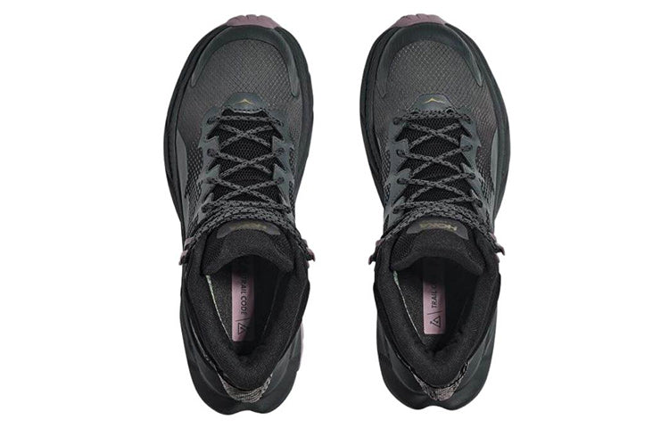 (WMNS) HOKA ONE ONE Trail Code GORE-TEX 'Black Castlerock' 1123166-BCSTL