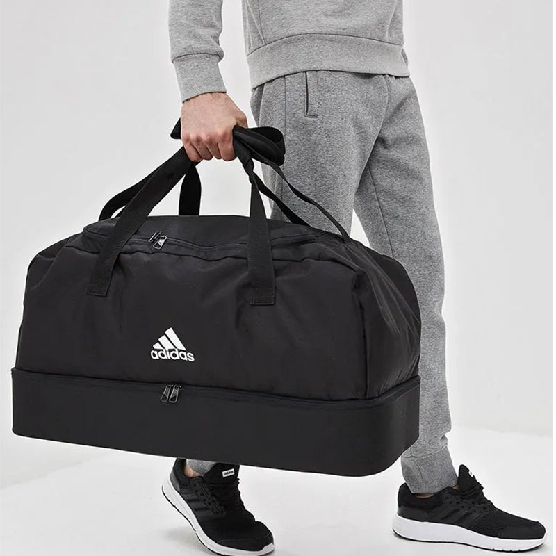 adidas Large Shot Sports Suitcase 'Black White' DQ1081