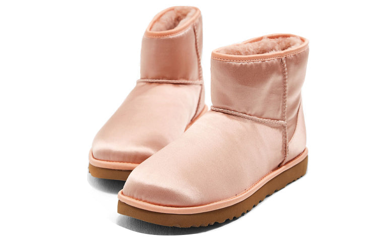 (WMNS) UGG Classic Mini Satin 'Pink Red' 1094985-SNTN