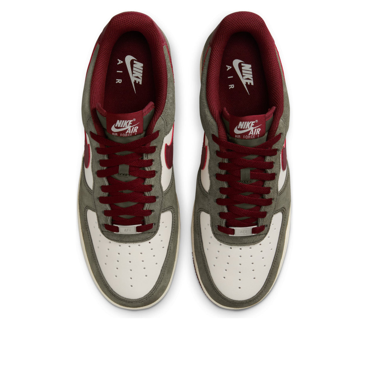Nike Air Force 1 Low '07 LV8 'Cargo Khaki Pale Ivory Dark Team Red' FQ8714-302