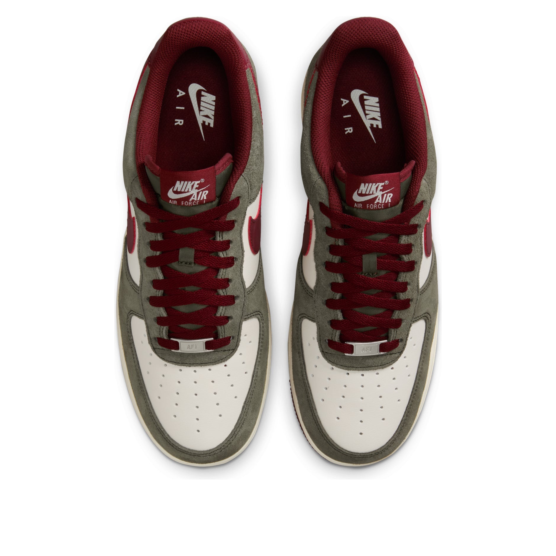 Nike Air Force 1 Low '07 LV8 'Cargo Khaki Pale Ivory Dark Team Red' FQ8714-302