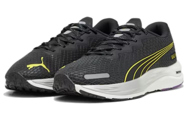 (WMNS) PUMA Velocity Nitro 2 GORE-TEX 'Black Yellow Burst' 377508-04