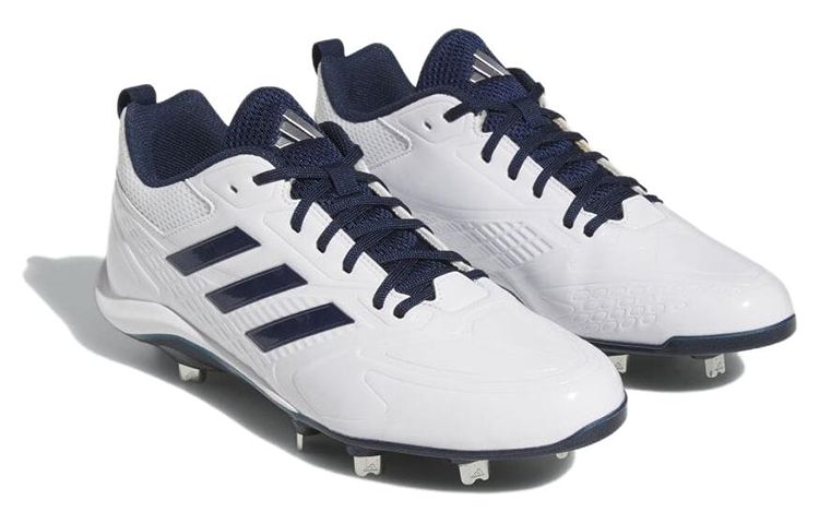 adidas Stabile 5 Low Cleats 'White Navy Blue' GW1949